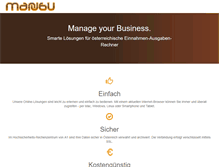 Tablet Screenshot of manubu.com